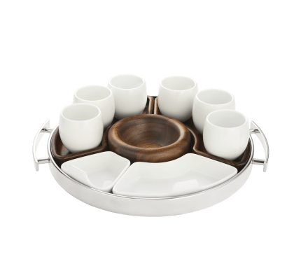 Christofle MOOD Coffee ムード コーヒートレイ ステンレス MOOD Coffee Set